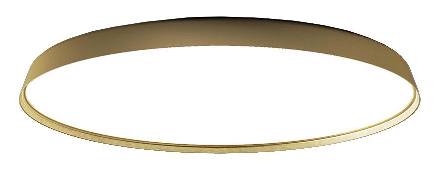 Compendium Plate plafondlamp LED messing