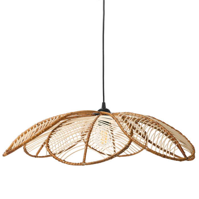 Beliani - NIGUA - Hanglamp - Naturel - Rotan