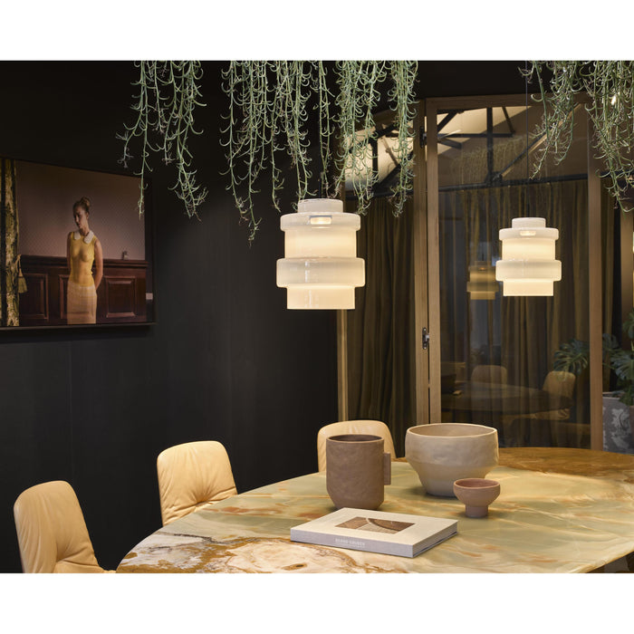 Axle hanglamp LED large bruin