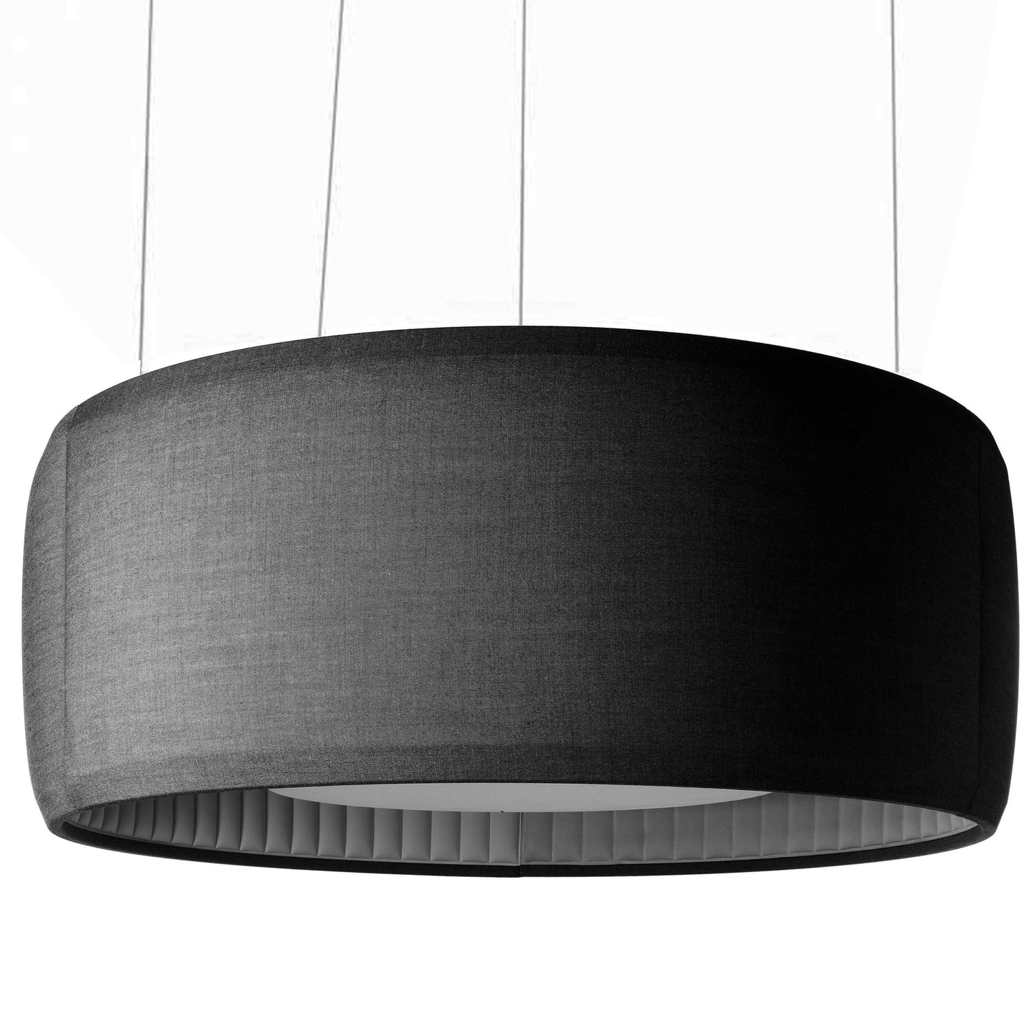 Silenzio 117 akoestische hanglamp LED 2700K donkergrijs