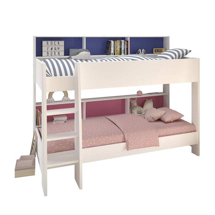 Calicosy - Stapelbedden met opbergvakken - Leo - H164,4 cm -