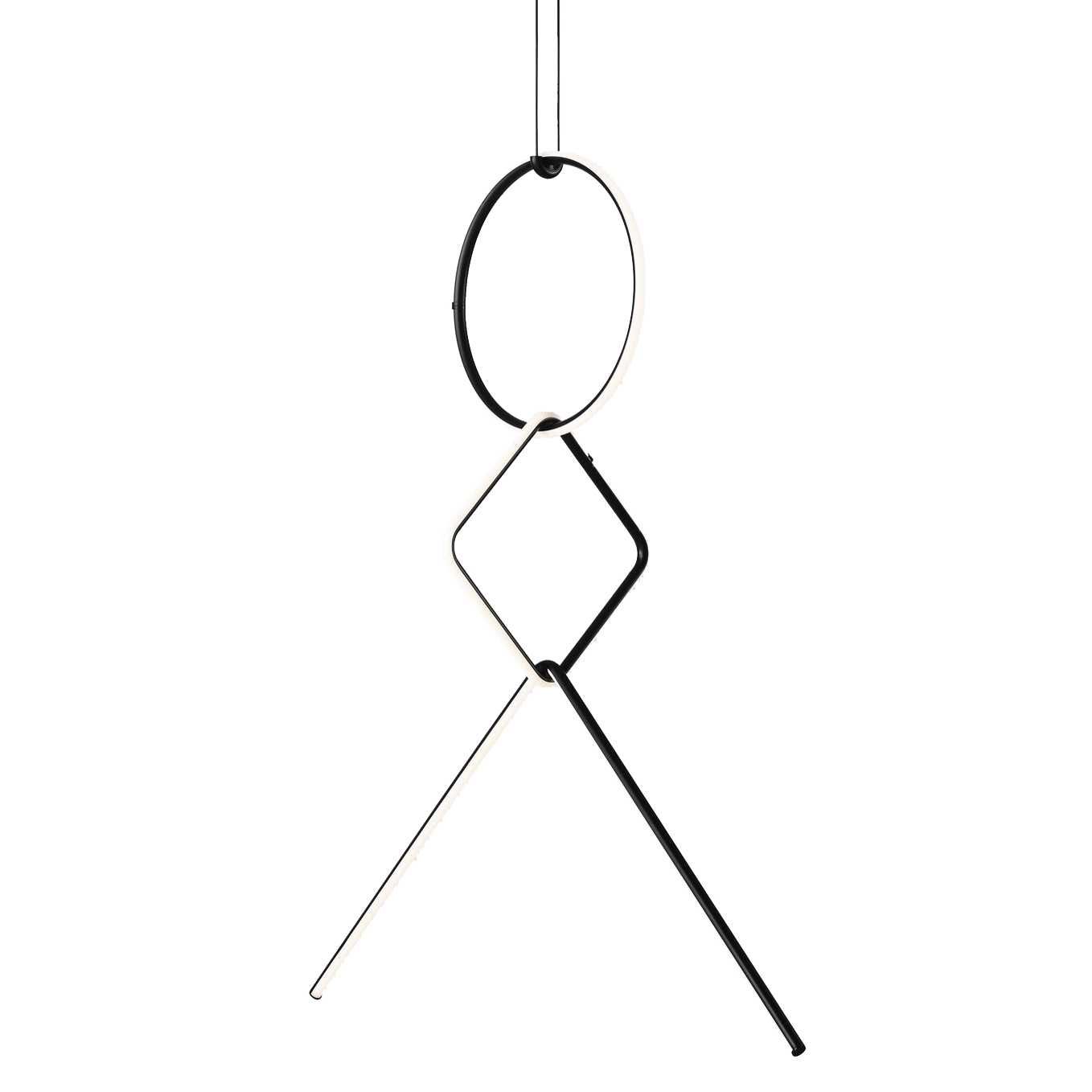 Arrangements Compositie 9 hanglamp LED 65W