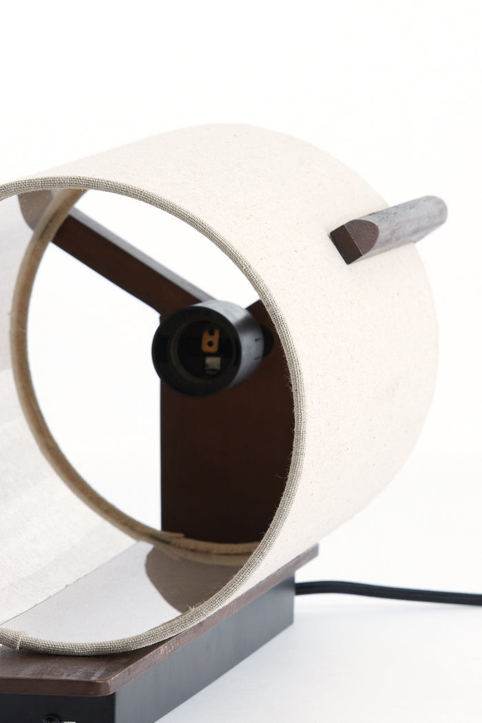 Light & Living - Wandlamp LITTO - 22x18x36cm - Bruin