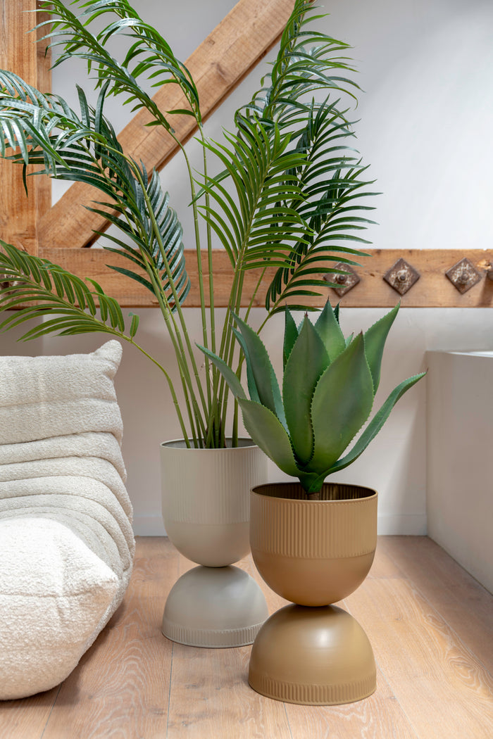 Present Time - Bloempot Tonar Medium - Mocha brown