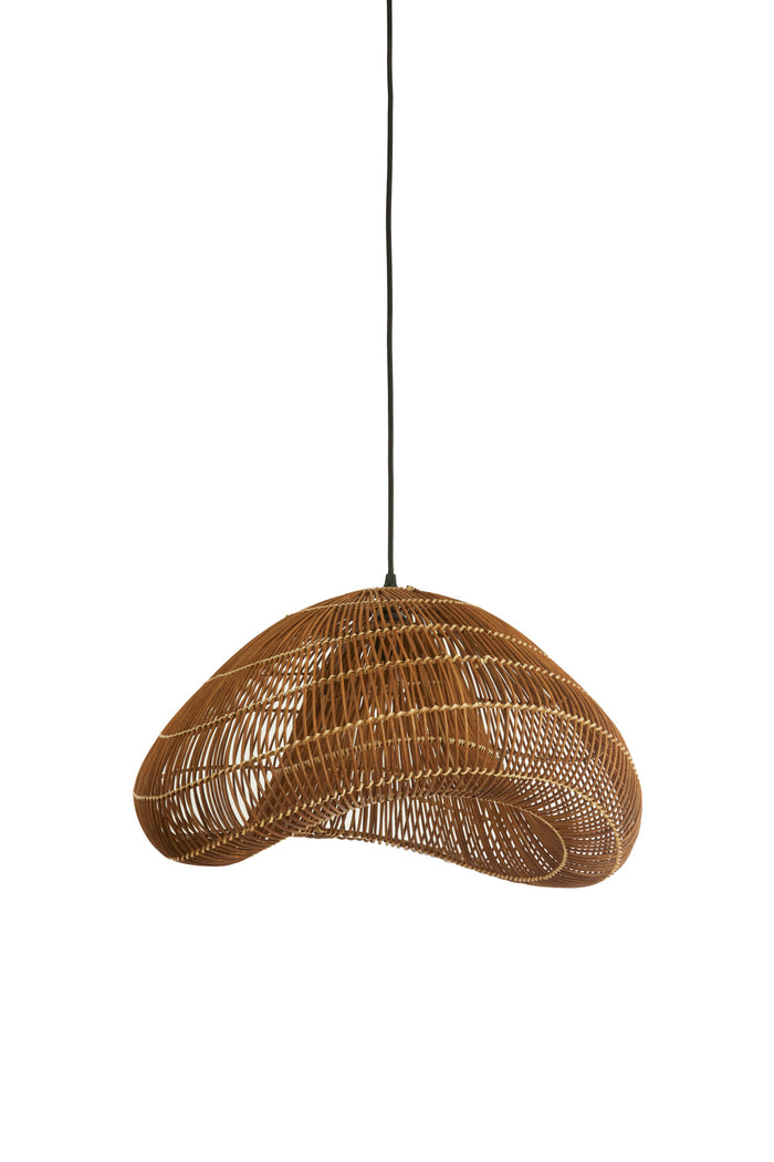 Light & Living - Hanglamp JANZUR - 54x52.5x30.5 cm - Bruin