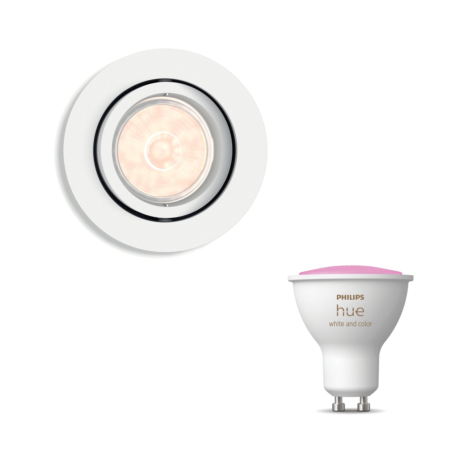 Philips Donegal Inbouwspot - Incl. Philips Hue White & Color Ambiance