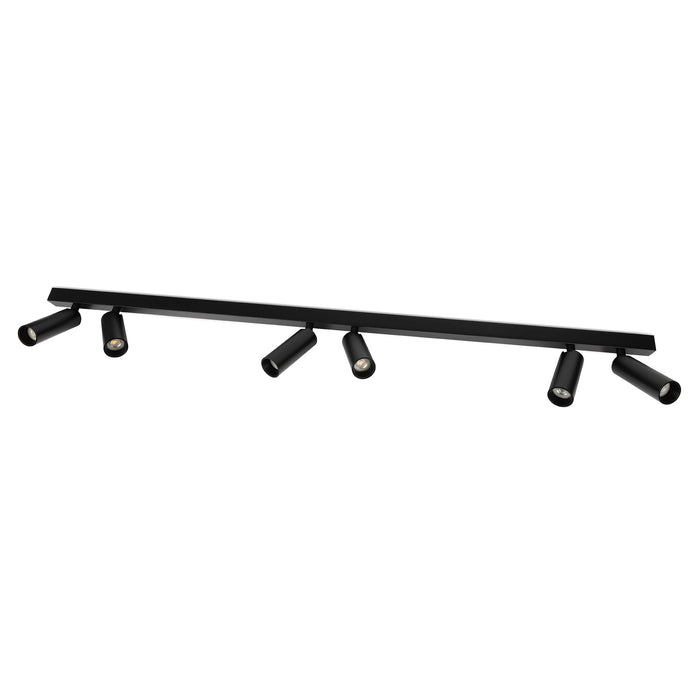 KS Verlichting Vigo 6-lichts Opbouwspot Zwart