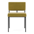 FÉST Monday Eetkamerstoel - Royal - Black / Pistache