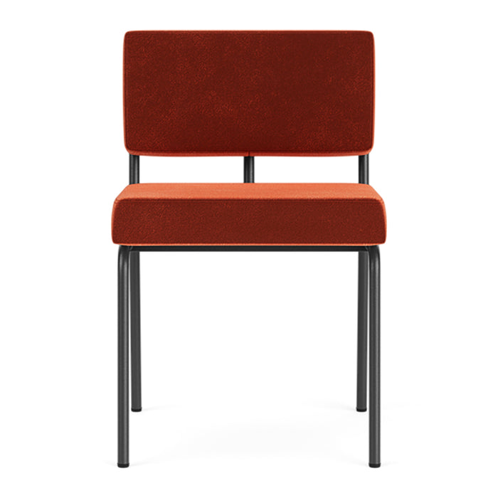 FÉST Monday Eetkamerstoel - Royal - Black / Saffron