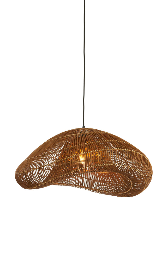 Light & Living - Hanglamp JANZUR - 65x64x30.5 cm - Bruin