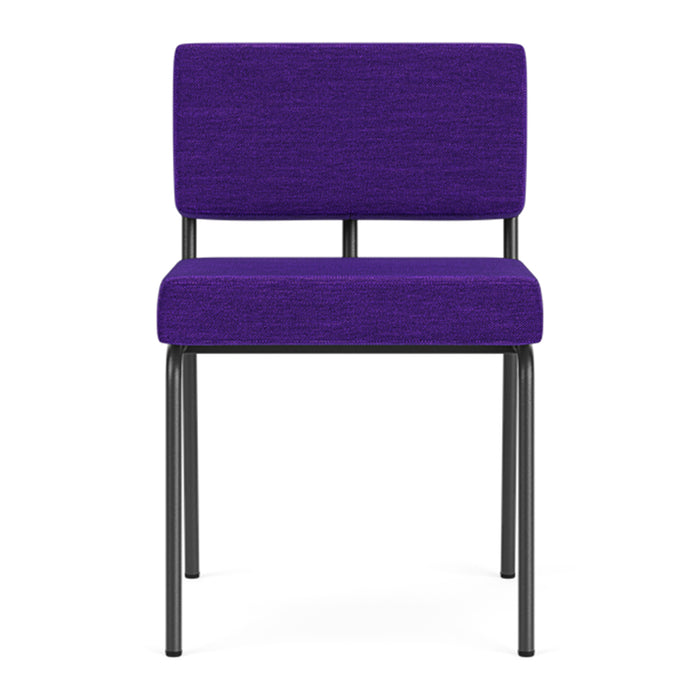 FÉST Monday Eetkamerstoel - Steelcut Quartet - Black / Purple