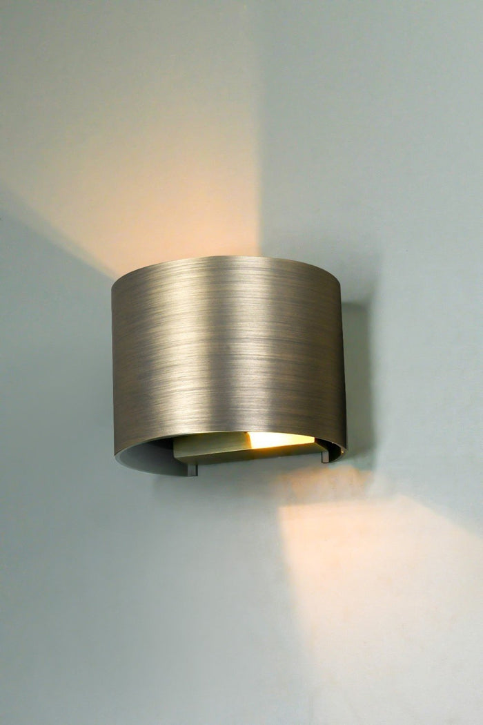 Artdelight Wandlamp Gyro B 13 cm antiek brons