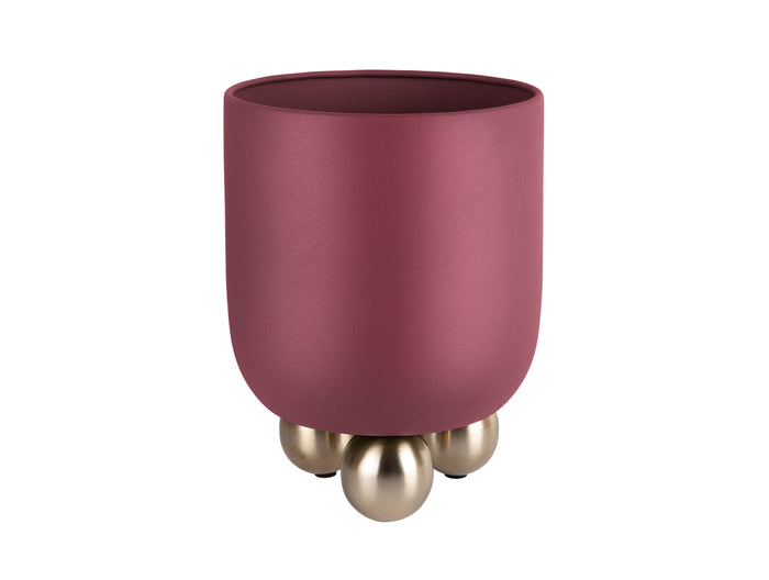 Present Time - Bloempot Estilo Large - Bordeauxrood