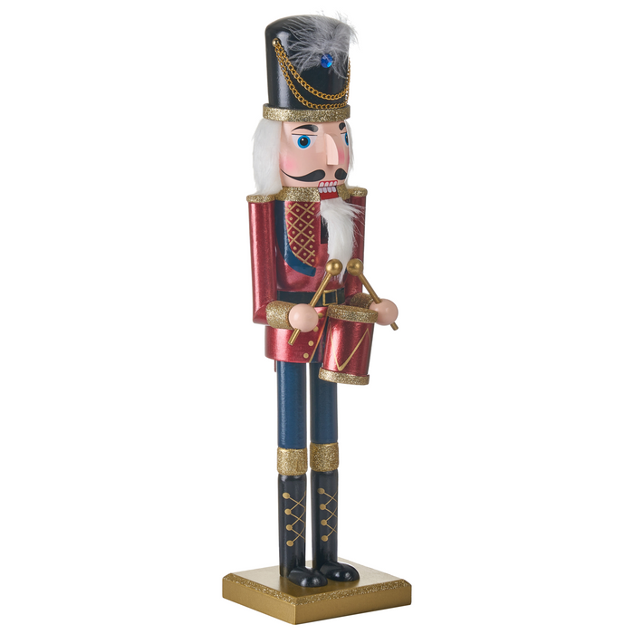 Beliani - HOGSJON - Decoratief figuur - Rood - Dennenhout