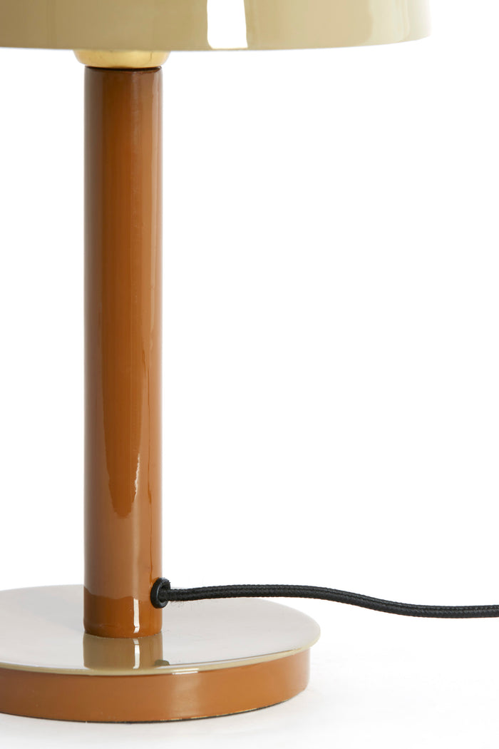 Light & Living - Tafellamp MARIVET - Ø25x37 cm - Bruin