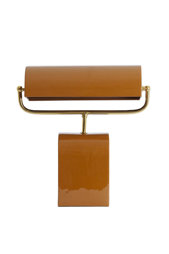 Light & Living - Tafellamp CARDONA - 35x15.5x38 cm - Bruin