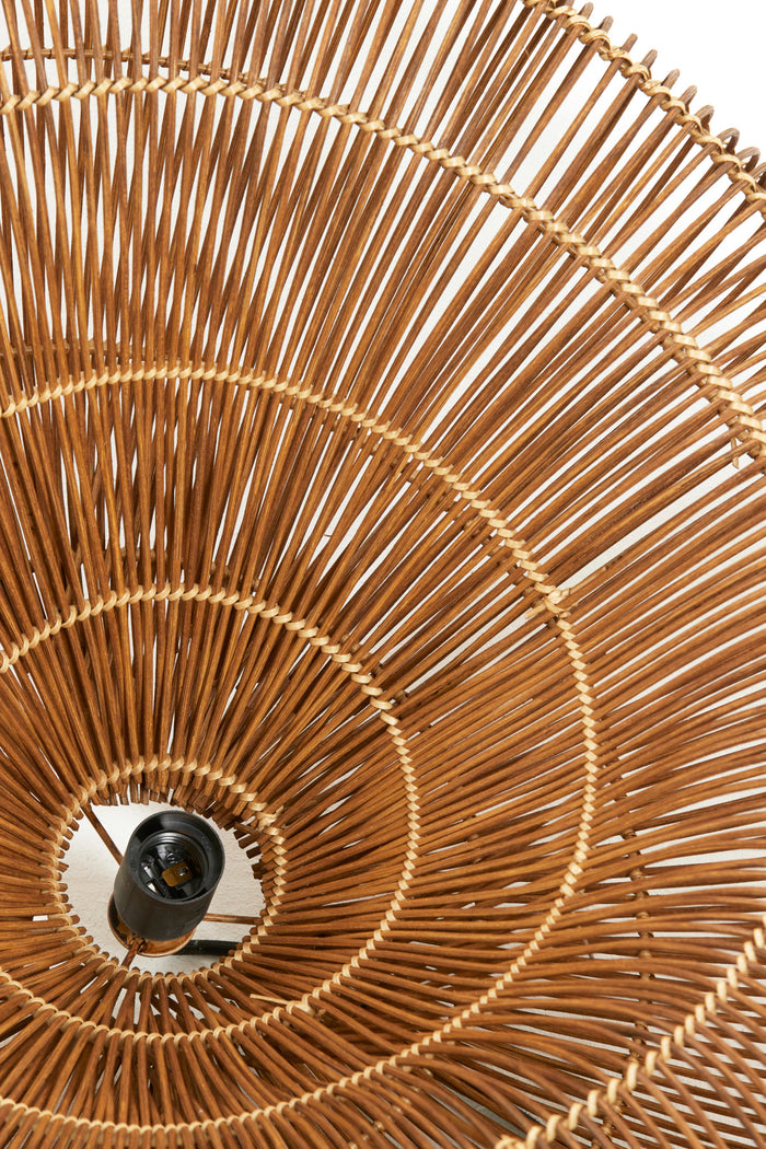 Light & Living - Hanglamp JANZUR - 54x52.5x30.5 cm - Bruin