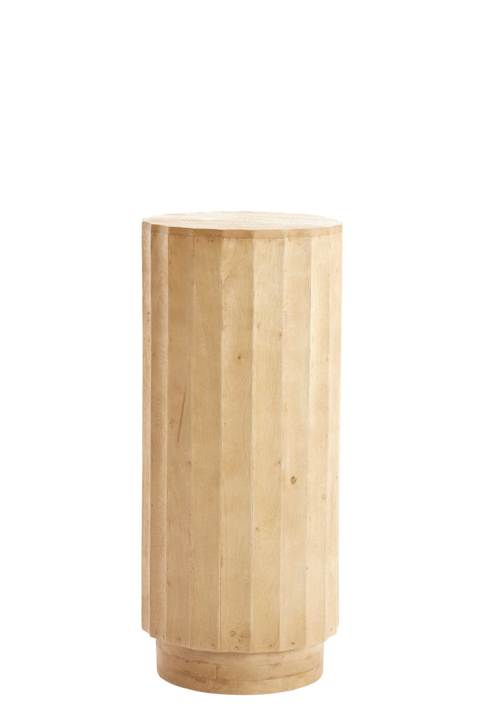 Light & Living - Zuil ELLENA - Ø35x80 cm - Bruin