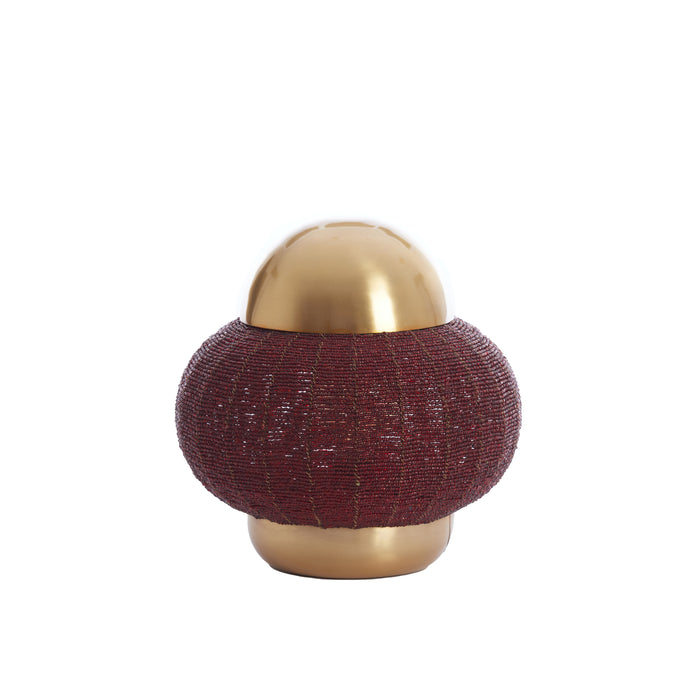 Light & Living - Tafellamp CETARA - Ø32x33cm - Rood