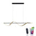 Paul Neuhaus Hanglamp Q-Swing Smart Antraciet Goud 24 Watt