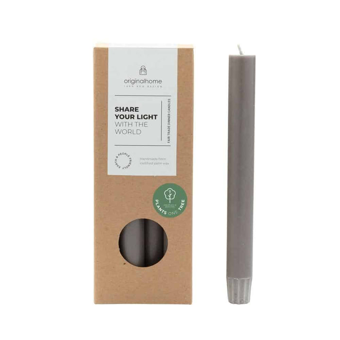 Original Home Dinerkaarsen Donkergrijs