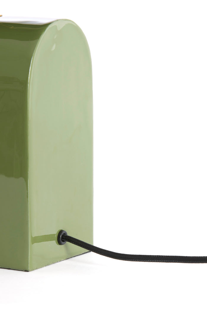 Light & Living - Tafellamp CARDONA - 35x15.5x38 cm - Groen