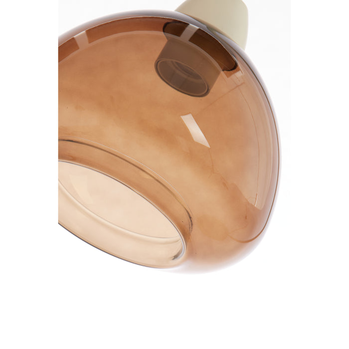 Light & Living - Tafellamp BISHO - Ø20x60cm - Bruin