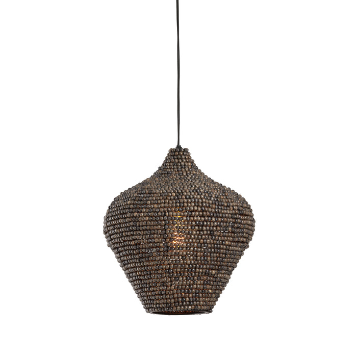 Light & Living - Hanglamp KALENGA - Ø36x41cm - Bruin