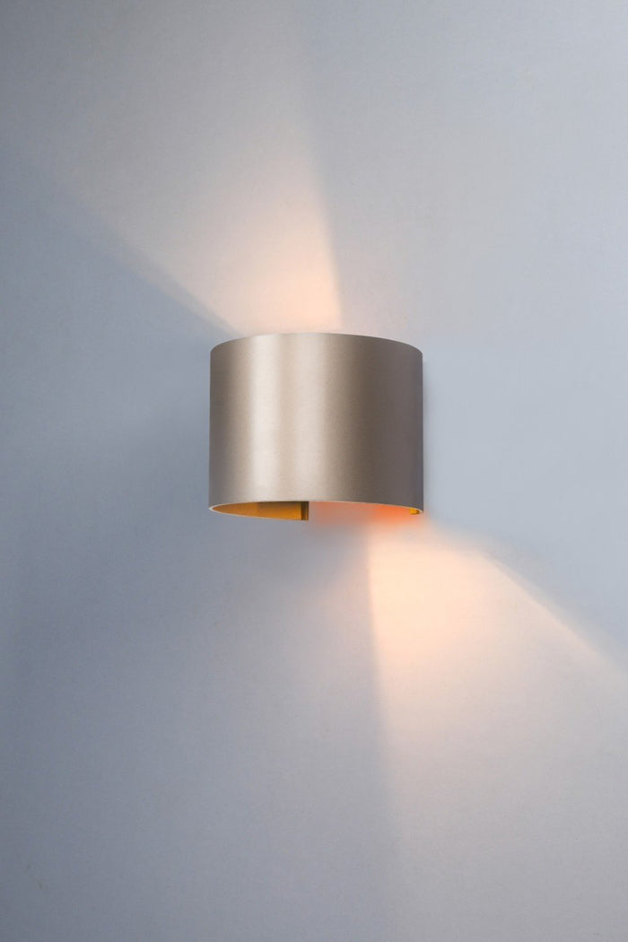 Artdelight Wandlamp Gyro B 13 cm champagne