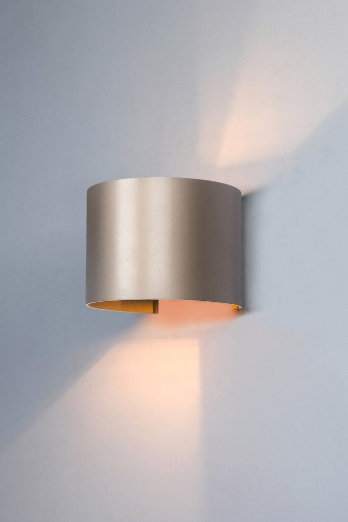 Artdelight Wandlamp Gyro B 13 cm champagne