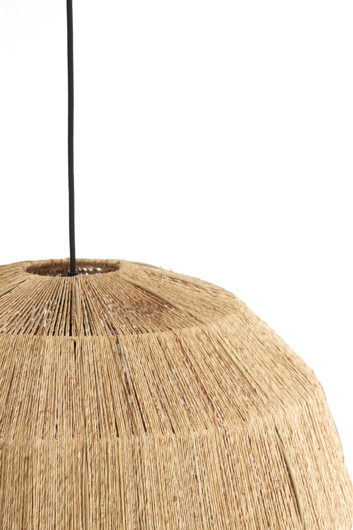 Light & Living - Hanglamp JUNNA - Ø60x60 cm - Bruin