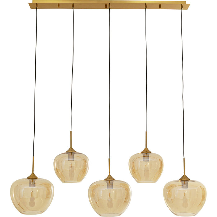 Hanglamp Sphere 5 amber Kare Design