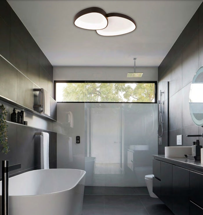 Freelight Plafondlamp Organico Zwart 40Watt Ø 58cm Dimbaar