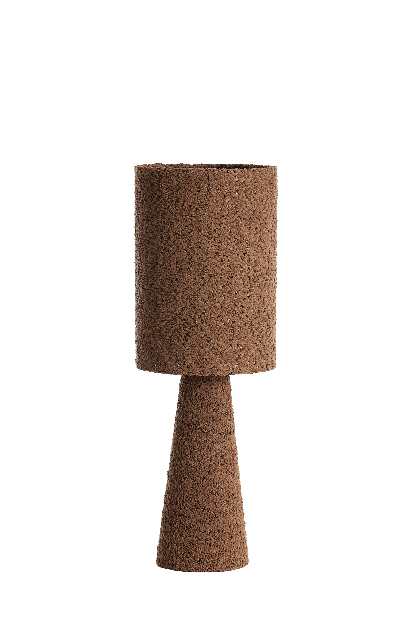 Light & Living - Tafellamp MICKY - Ø20x58cm - Bruin
