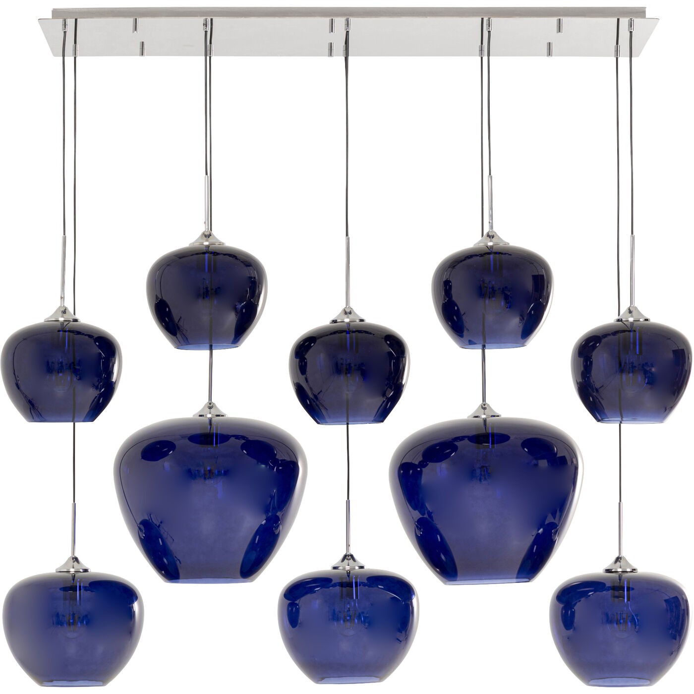 Hanglamp Sphere 10 blauw Kare Design
