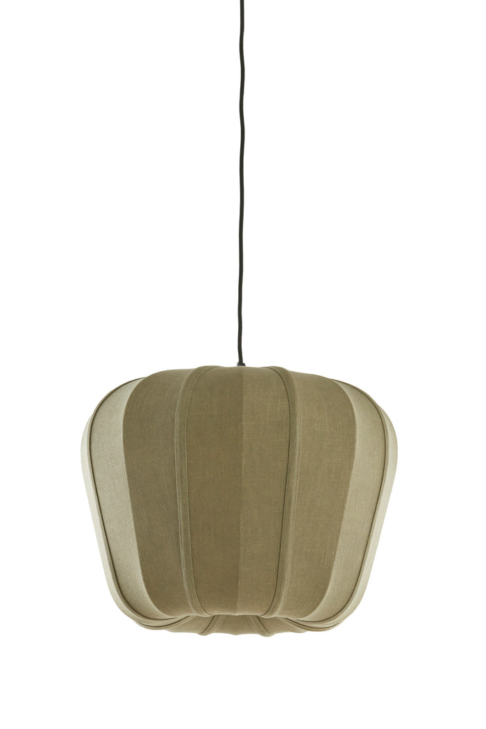 Light & Living - Hanglamp ZUBEDO - Ø49.5x38 cm - Groen