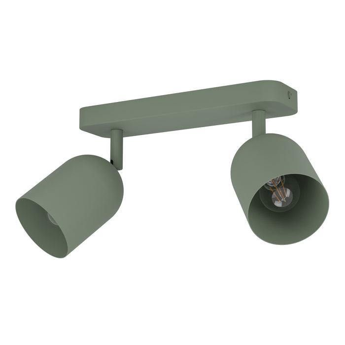 EGLO Tilston Spot - E14 - 28 cm - Groen - Kantelbaar