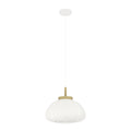 EGLO Summerhill Hanglamp - E27 - Ø 40 cm - Hout & Papier - Wit