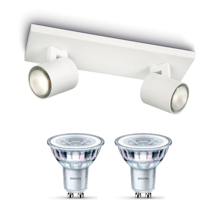 Philips Runner opbouwspot - 2-lichts - wit