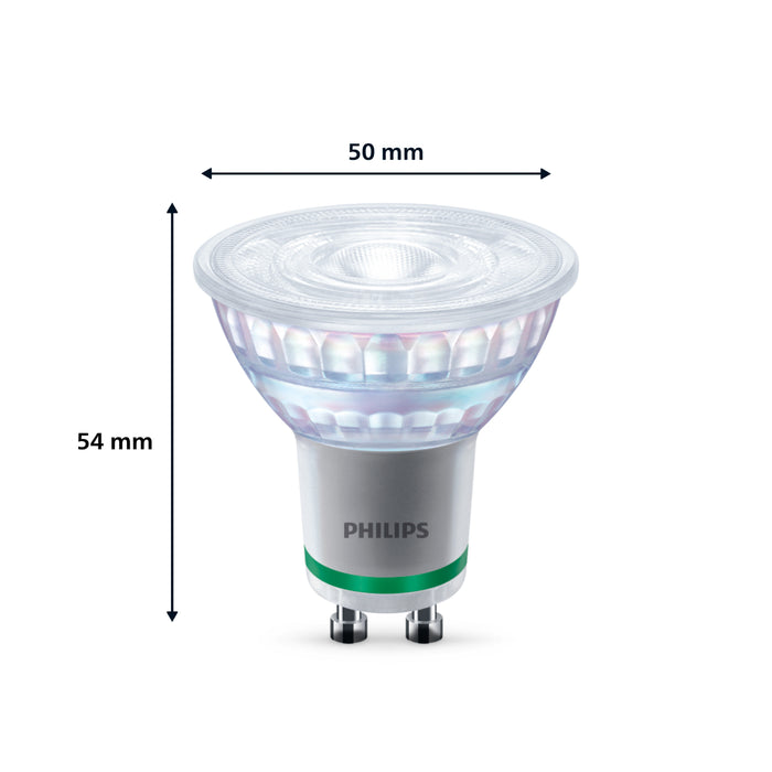Philips Ultra Efficient LED spot - 50W - GU10 - Warmwit licht