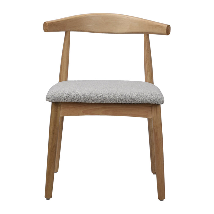 by fonQ Ollo Eetkamerstoel - Eiken - Greige