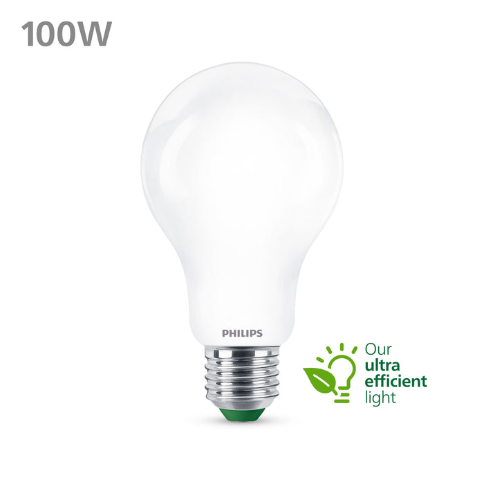 Philips Ultra Efficient LED lamp Mat - 100 W - E27 - Warmwit licht