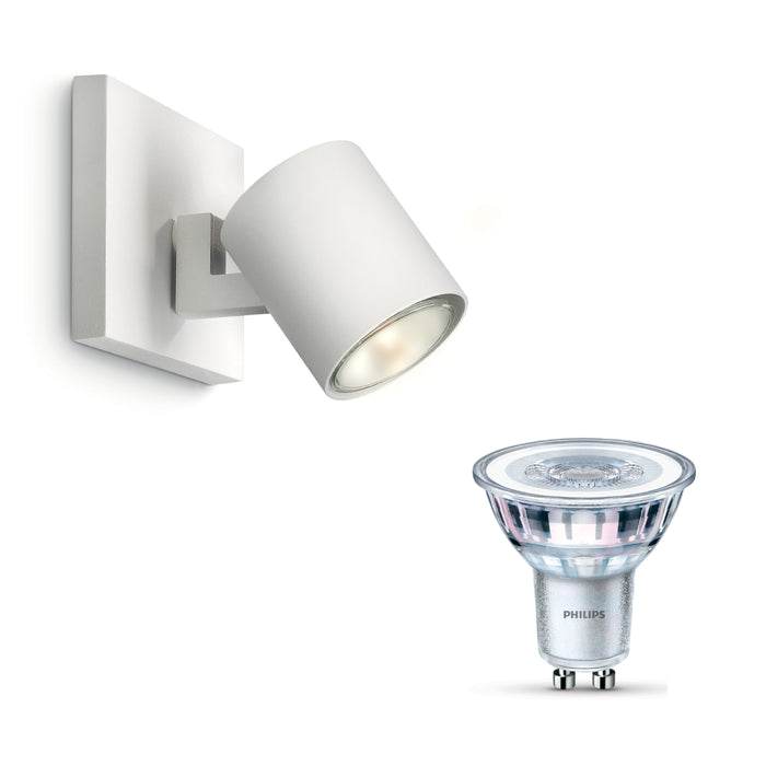 Philips Runner opbouwspot - 1-lichts - wit