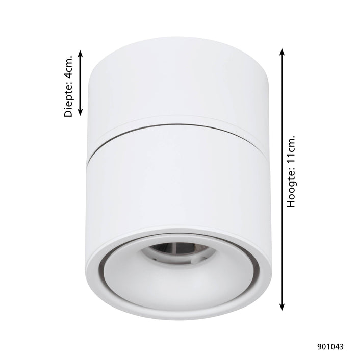 EGLO Bohoyo Spotje - LED - Aluminium|Kunststof - Wit