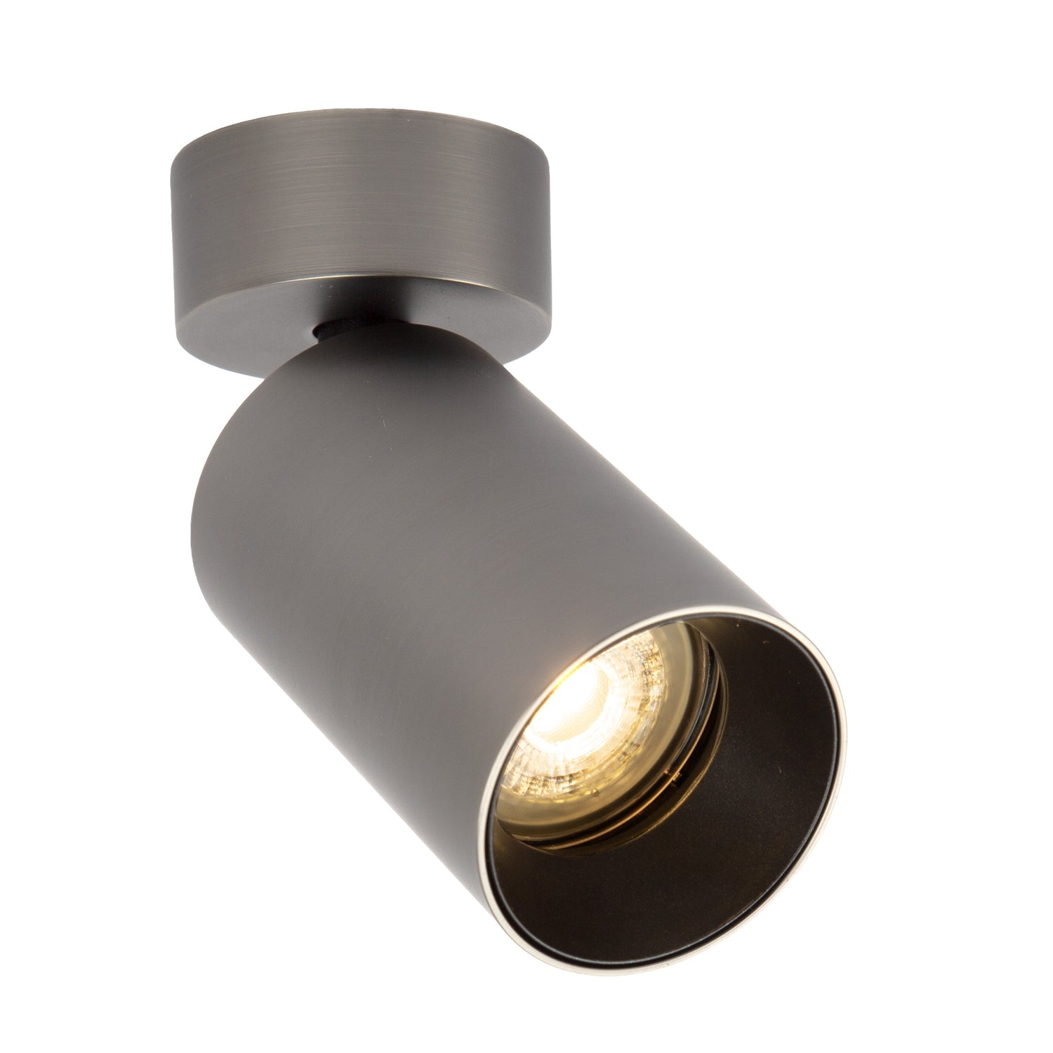KS Verlichting Mila 1 Rond Opbouwspot Gun Metal