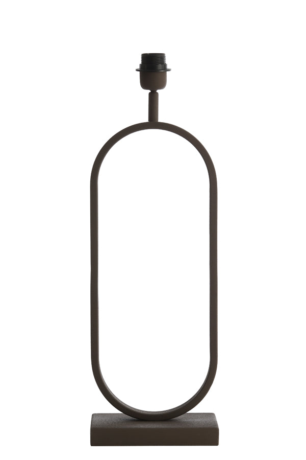 Light & Living - Lampvoet JAMIRI - 20x13x55cm - Bruin