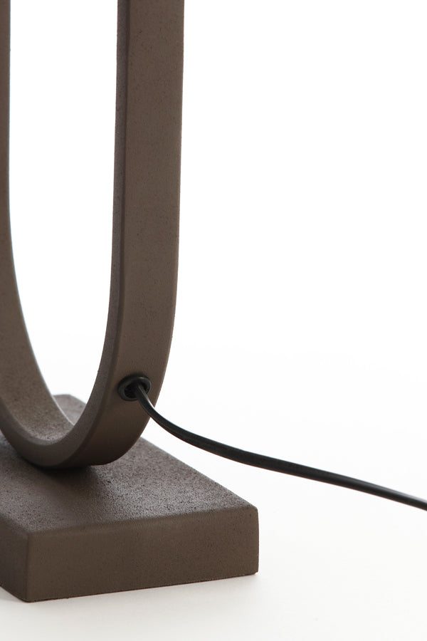 Light & Living - Lampvoet JAMIRI - 20x13x55cm - Bruin