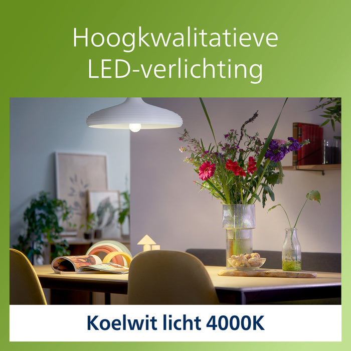 Philips Ultra Efficient LED lamp Mat - 40W - E27 - Koelwit licht