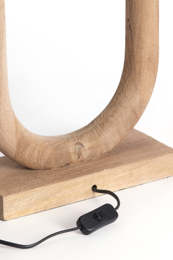 Light & Living - Lampvoet PACECO - 20x12x44cm - Bruin