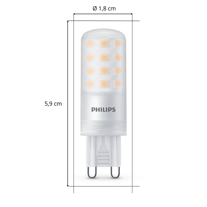 Philips Voordeelverpakking G9 - LED Capsulelamp - Set van 6 Stuks
